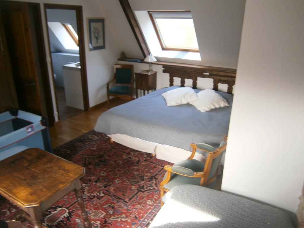 플뢰멜 Les Chaumieres De Kerimel B&B 객실 사진